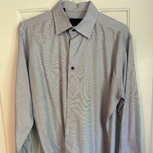 David Donahue Men’s Dress Shirt Trim Fit 17 34/35